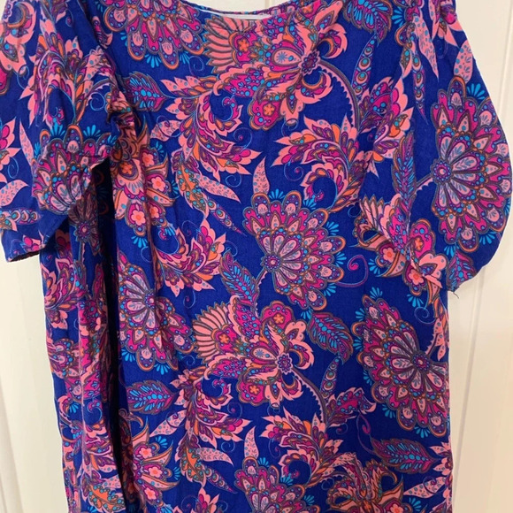 Siberian Cold-Shoulder Floral Blouse - Picture 2 of 7